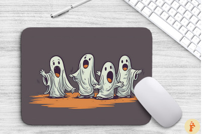 Naughty Ghosts Mouse Pad