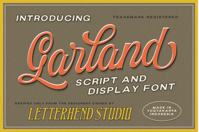 Garland - Classic Font Duo