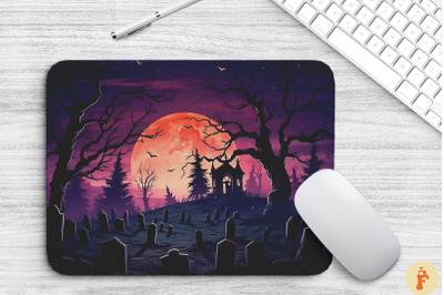 Halloween Specter&#039;s Sanctuar Mouse Pad