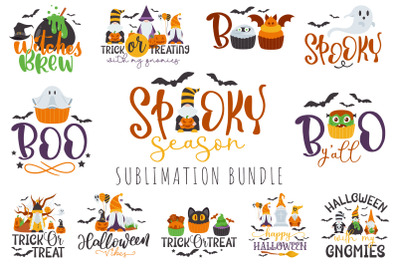 Spooky Season Sublimation Bundle | Halloween Sublimation