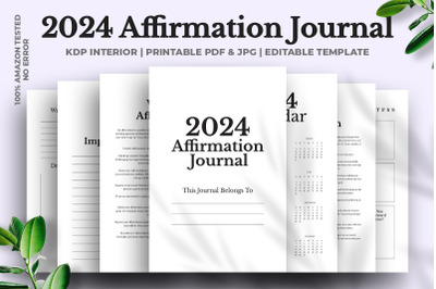 2024 Affirmation Journal Kdp Interior