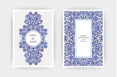 Arabesque decoration print. Floral graphic design template vector illu