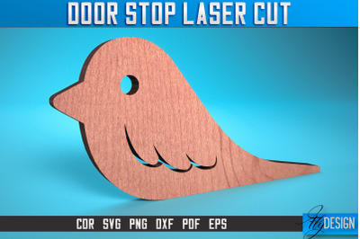 Door Stop Laser Cut SVG | Animal Door Stop Laser Cut SVG Design | CNC