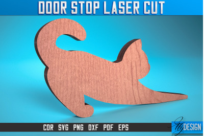 Door Stop Laser Cut SVG | Animal Door Stop Laser Cut SVG Design | CNC