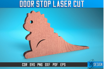 Door Stop Laser Cut SVG | Animal Door Stop Laser Cut SVG Design | CNC