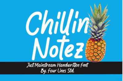Chillin Notez - Casual Handwritten