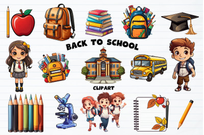 Back To School Clipart