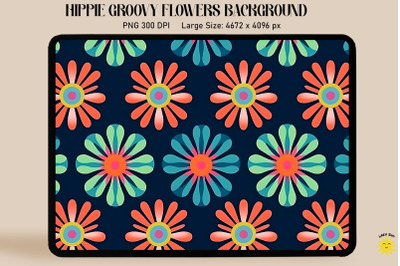 Sixities Retro Flower Power