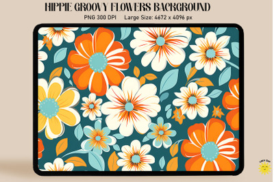 Sixities Retro Flower Power