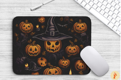 Halloween Pumkins Mouse Pad