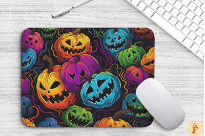 Colorful Psychedelic Halloween Pumkins