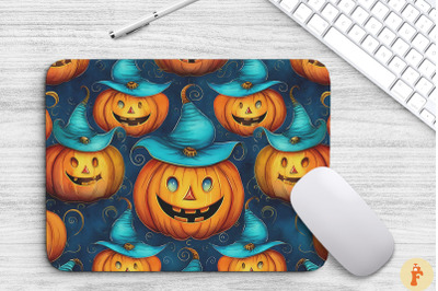 Halloween Magical Pumkins Mouse Pad