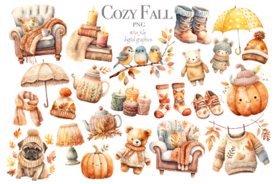 Cozy Fall Clipart