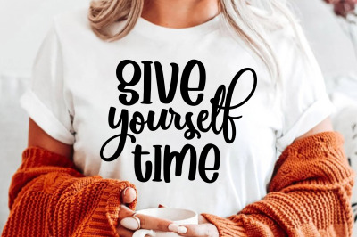 give yourself time svg