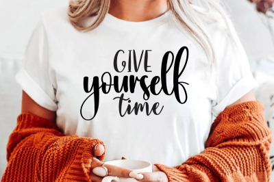 give yourself time svg