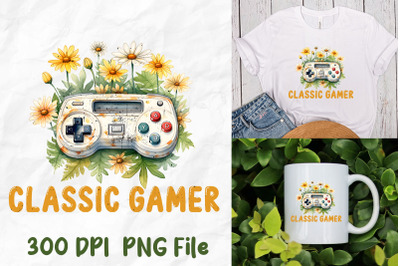 Classic Gamer Retro Game Console Daisy