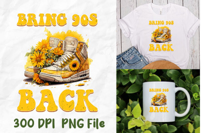 Bring 90s Back Sneakers Daisy