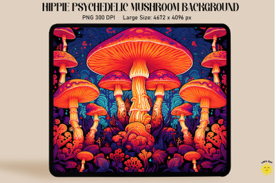 Psychedelic Journey Symmetry Mushrooms