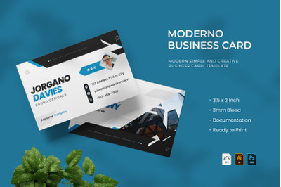 Moderno - Business Card