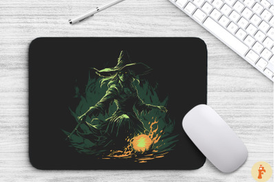 Dark Magic Whispers Of Witch Mouse Pad