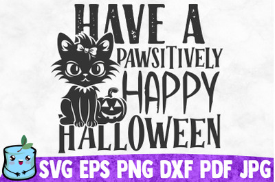 Have A Pawsitively Happy Halloween