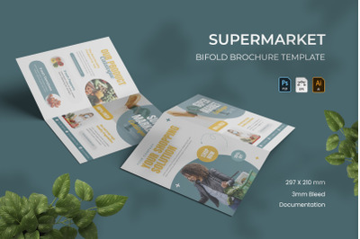 Supermarket - Bifold Brochure