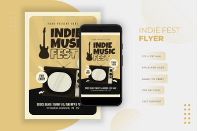 Indie Fest - Flyer