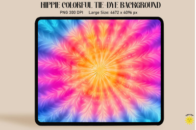 Gradient Tie Dye Background