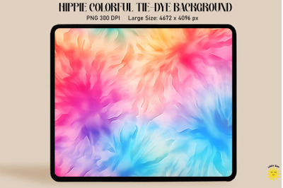 Gradient Tie Dye Background