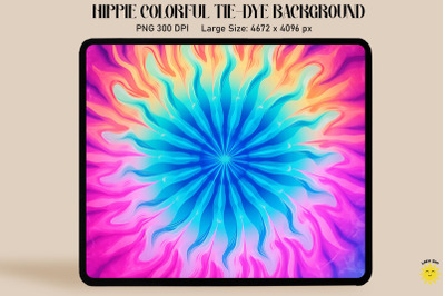 Gradient Tie Dye Background