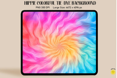 Gradient Tie Dye Background