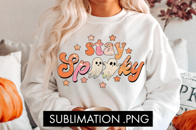 Stay Spooky Halloween Sublimation PNG