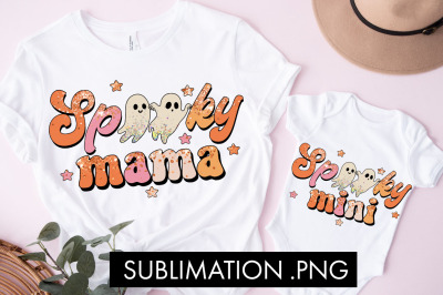 Spooky Mama Spooky Mini Halloween Sublimation PNG