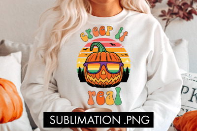 Creep it real Halloween Sublimation PNG