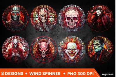 Halloween Skeletons&nbsp;Wind Spinner | Halloween Sublimation