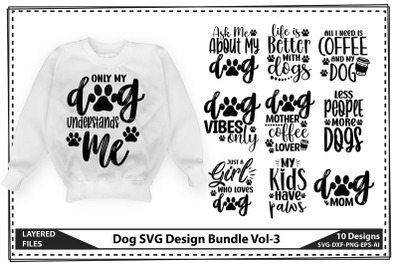 Dog SVG Design Bundle Vol-3