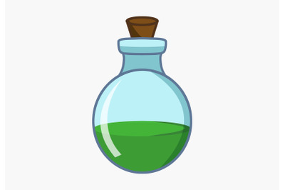 Witch potion clipart game elixir mana health Illustration