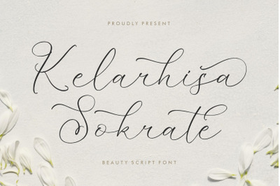 Kelarhisa Sokrate - Beauty Script Font