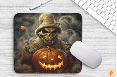 Magical Horror Skeleton Mouse Pad