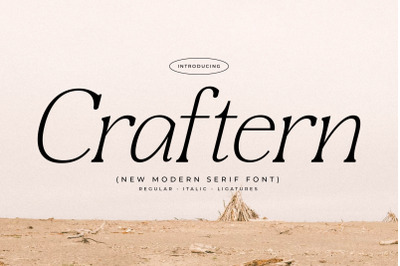 Craftern Typeface