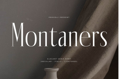 Montaners Typeface