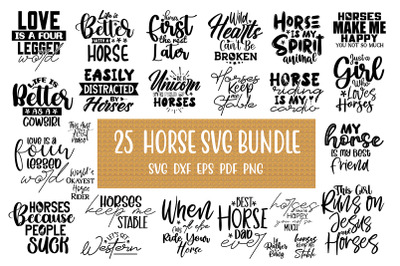 Horse SVG Bundle, Western SVG Bundle