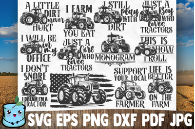 Tractor SVG Bundle