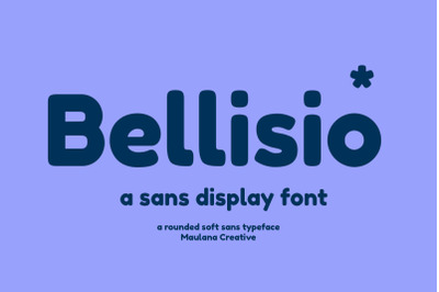 Belissio Rounded Soft Sans Typeface