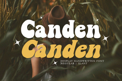 Canden | Canden - Display Handwritten Font