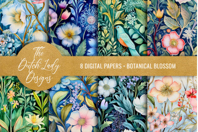 Botanical Blossom Backgrounds