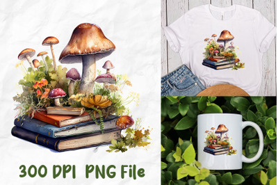 Hippie Mushrooms Books Flowers