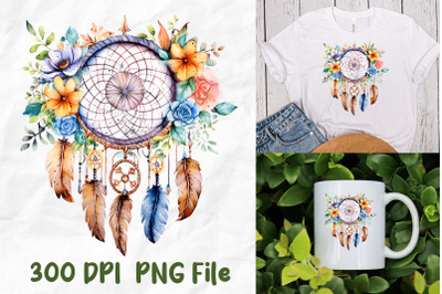 Hippie Dreamcatcher Flowers