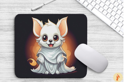 Cute Chihuahua Dog In Ghost Costume