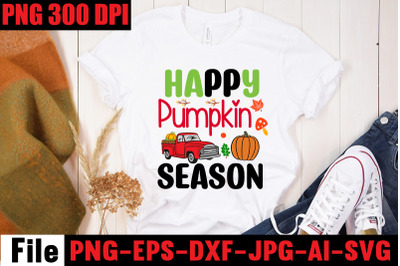 Happy Pumpkin Season SVG cut file&2C; fall autumn mega svg bundle &2C;fall s